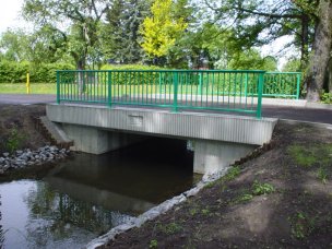 Cottbus, Brcke ber den Priorgraben