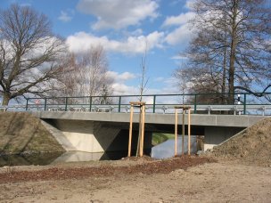 Brcke ber die Kleine Elster bei Mllendorf