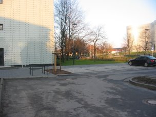 BTU Cottbus, Parkplatz "Steinhaus"